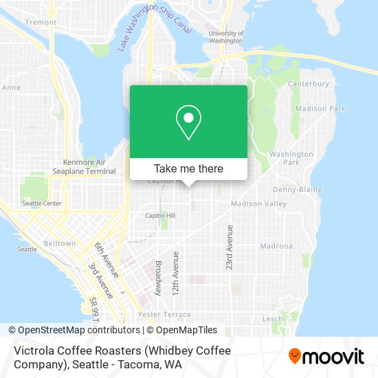 Mapa de Victrola Coffee Roasters (Whidbey Coffee Company)
