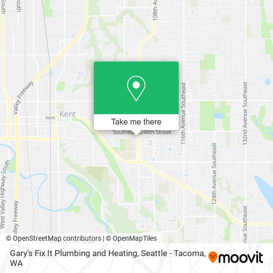 Mapa de Gary's Fix It Plumbing and Heating