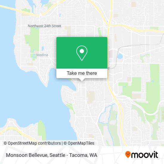 Mapa de Monsoon Bellevue