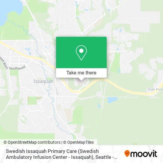 Mapa de Swedish Issaquah Primary Care (Swedish Ambulatory Infusion Center - Issaquah)