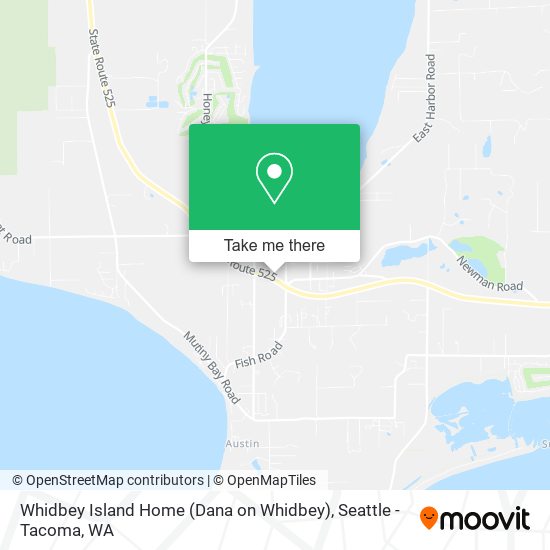 Whidbey Island Home (Dana on Whidbey) map