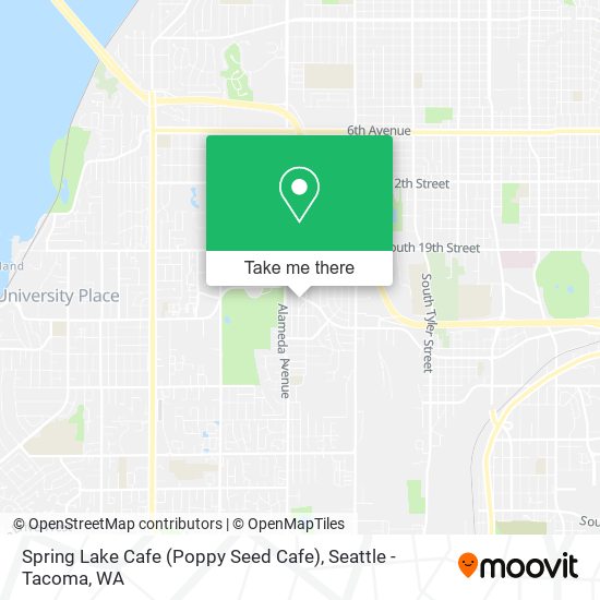 Spring Lake Cafe (Poppy Seed Cafe) map