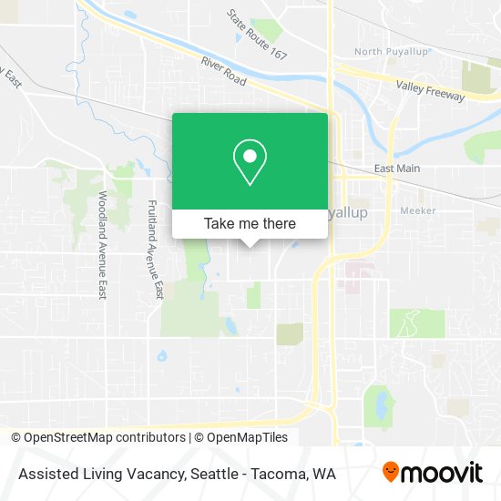 Assisted Living Vacancy map