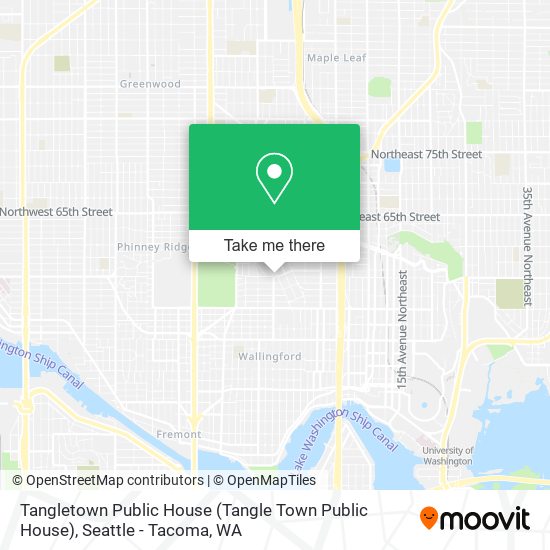 Tangletown Public House (Tangle Town Public House) map
