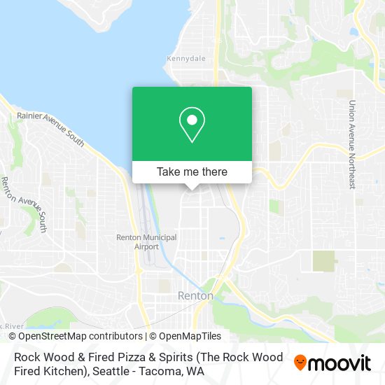 Rock Wood & Fired Pizza & Spirits (The Rock Wood Fired Kitchen) map