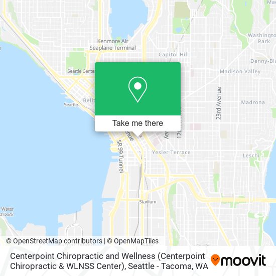 Mapa de Centerpoint Chiropractic and Wellness (Centerpoint Chiropractic & WLNSS Center)