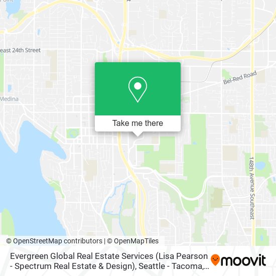 Mapa de Evergreen Global Real Estate Services (Lisa Pearson - Spectrum Real Estate & Design)