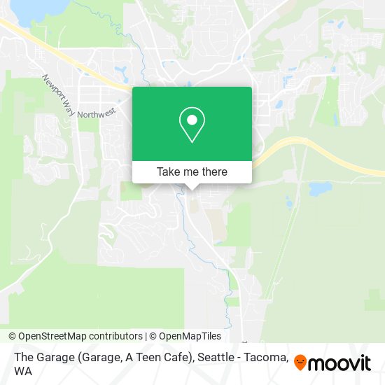 The Garage (Garage, A Teen Cafe) map