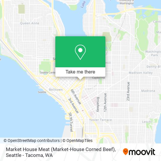 Market House Meat (Market-House Corned Beef) map