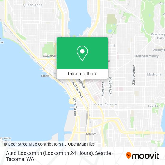 Auto Locksmith (Locksmith 24 Hours) map