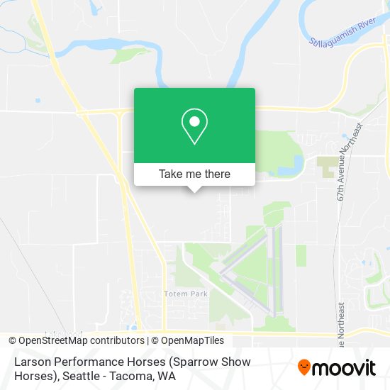 Mapa de Larson Performance Horses (Sparrow Show Horses)