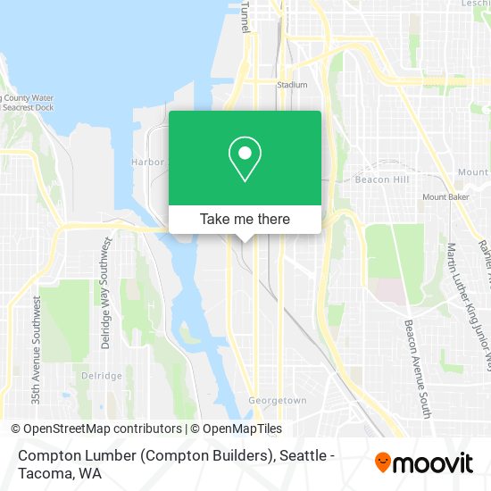 Mapa de Compton Lumber (Compton Builders)