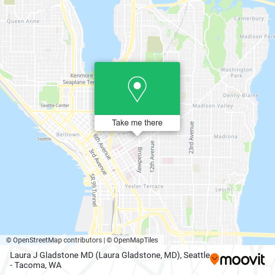 Laura J Gladstone MD (Laura Gladstone, MD) map