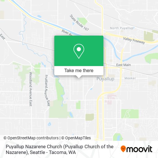 Mapa de Puyallup Nazarene Church (Puyallup Church of the Nazarene)