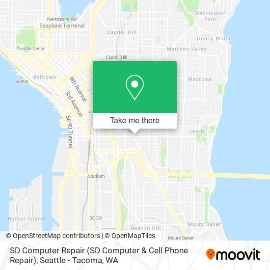 SD Computer Repair (SD Computer & Cell Phone Repair) map