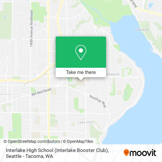 Mapa de Interlake High School (Interlake Booster Club)