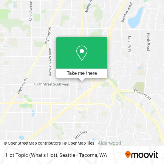 Mapa de Hot Topic (What's Hot)