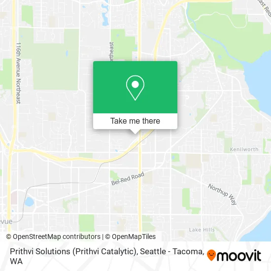 Mapa de Prithvi Solutions (Prithvi Catalytic)