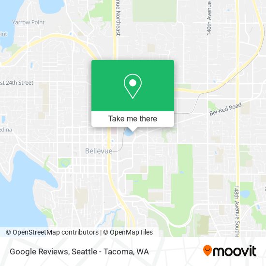 Google Reviews map