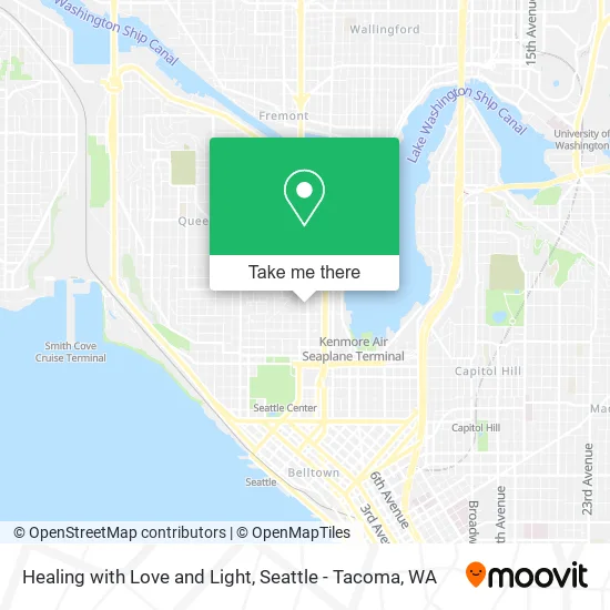 Mapa de Healing with Love and Light