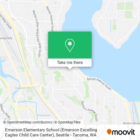 Emerson Elementary School (Emerson Excelling Eagles Child Care Center) map