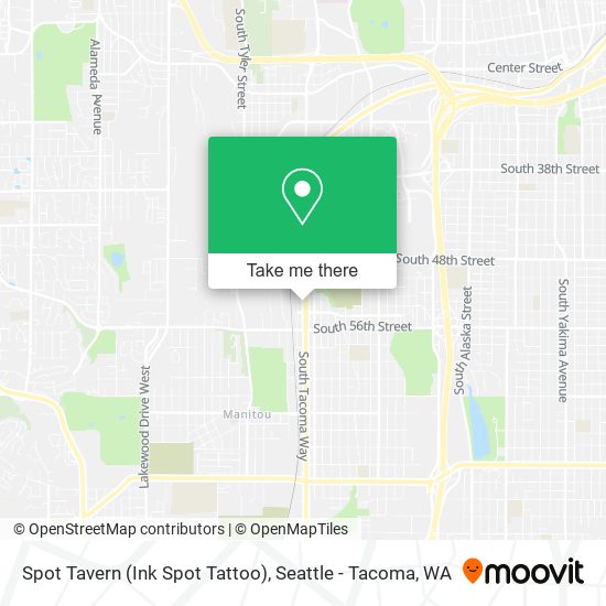 Spot Tavern (Ink Spot Tattoo) map