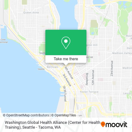 Washington Global Health Alliance (Center for Health Training) map