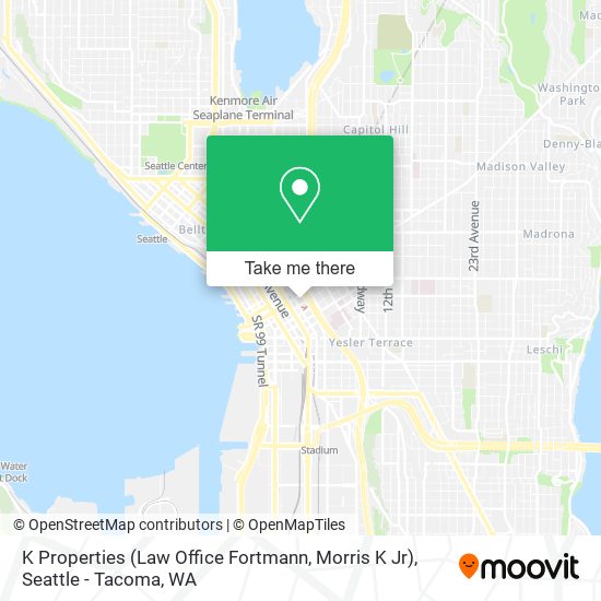 Mapa de K Properties (Law Office Fortmann, Morris K Jr)