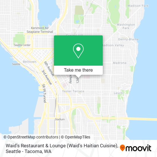 Waid's Restaurant & Lounge (Waid's Haitian Cuisine) map