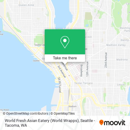 World Fresh Asian Eatery (World Wrapps) map