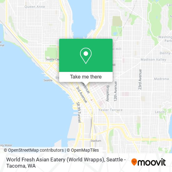 Mapa de World Fresh Asian Eatery (World Wrapps)