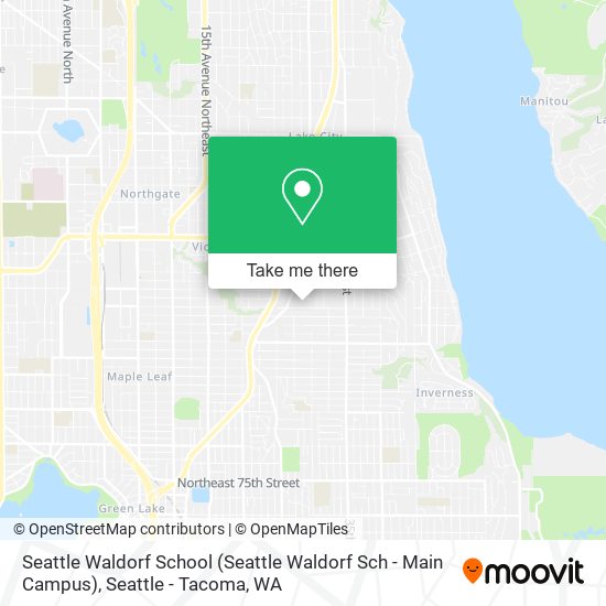 Seattle Waldorf School (Seattle Waldorf Sch - Main Campus) map
