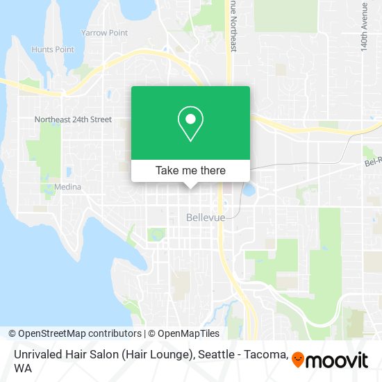 Mapa de Unrivaled Hair Salon (Hair Lounge)