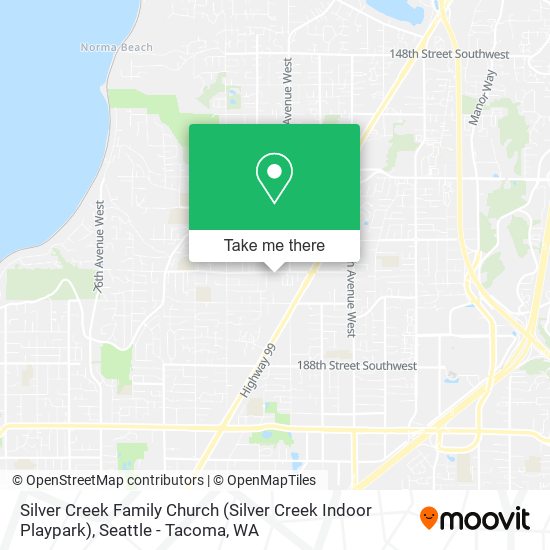 Mapa de Silver Creek Family Church (Silver Creek Indoor Playpark)