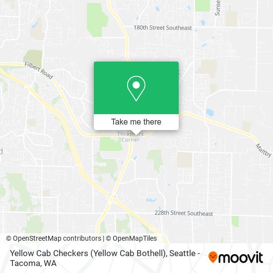 Mapa de Yellow Cab Checkers (Yellow Cab Bothell)