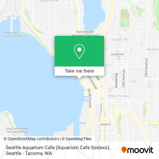 Seattle Aquarium Cafe (Aquarium Cafe Sodexo) map