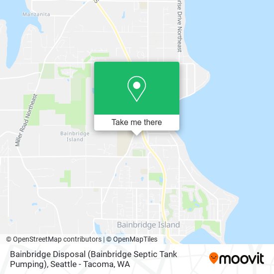 Mapa de Bainbridge Disposal (Bainbridge Septic Tank Pumping)