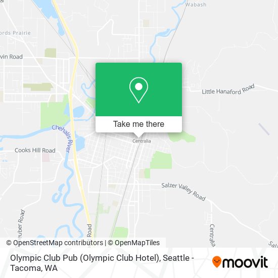 Mapa de Olympic Club Pub (Olympic Club Hotel)