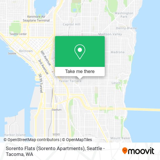 Sorento Flats (Sorento Apartments) map