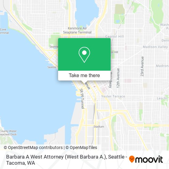 Mapa de Barbara A West Attorney (West Barbara A.)