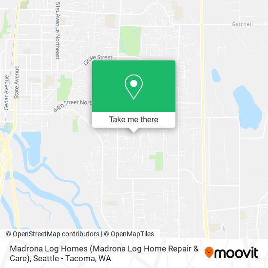Mapa de Madrona Log Homes (Madrona Log Home Repair & Care)