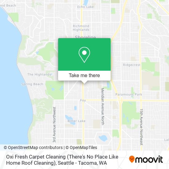 Oxi Fresh Carpet Cleaning (There's No Place Like Home Roof Cleaning) map