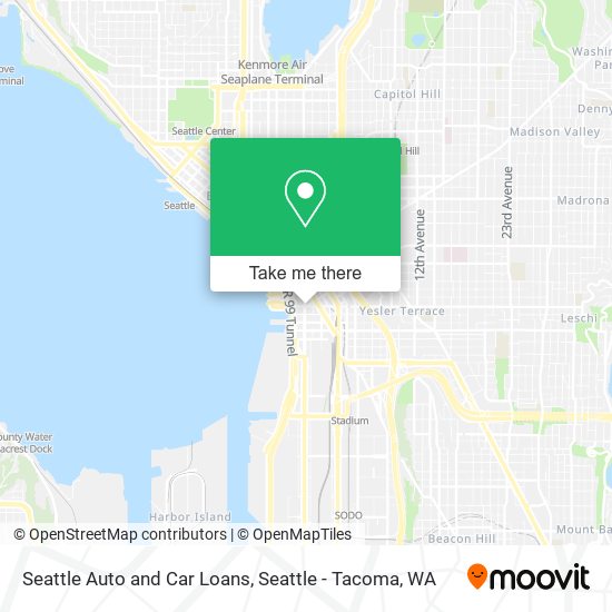 Mapa de Seattle Auto and Car Loans