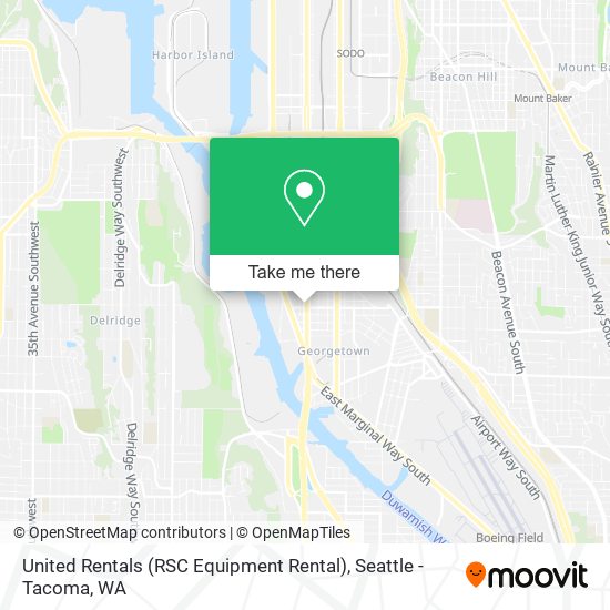 United Rentals (RSC Equipment Rental) map