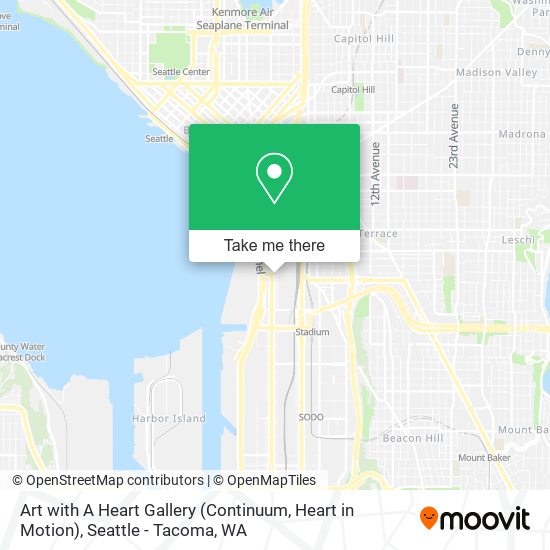 Art with A Heart Gallery (Continuum, Heart in Motion) map