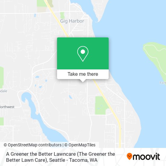 A Greener the Better Lawncare (The Greener the Better Lawn Care) map