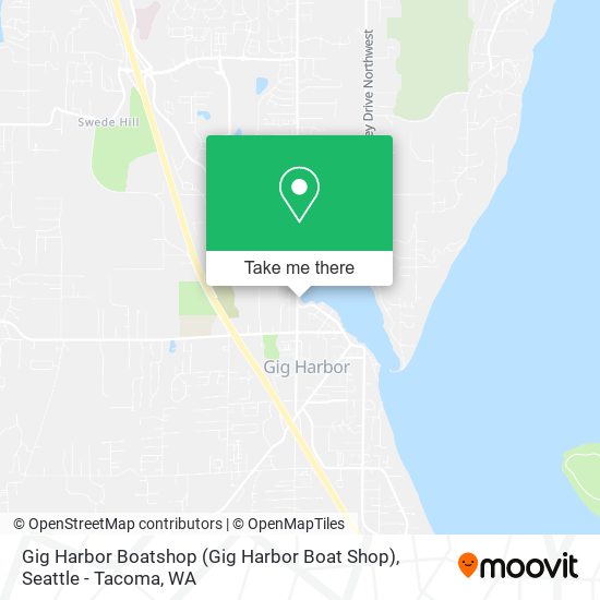 Gig Harbor Boatshop (Gig Harbor Boat Shop) map