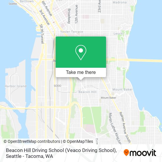 Mapa de Beacon Hill Driving School (Veaco Driving School)