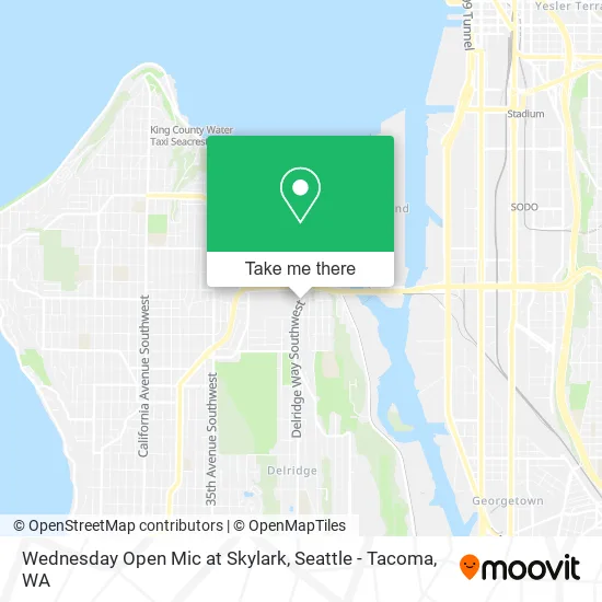 Wednesday Open Mic at Skylark map