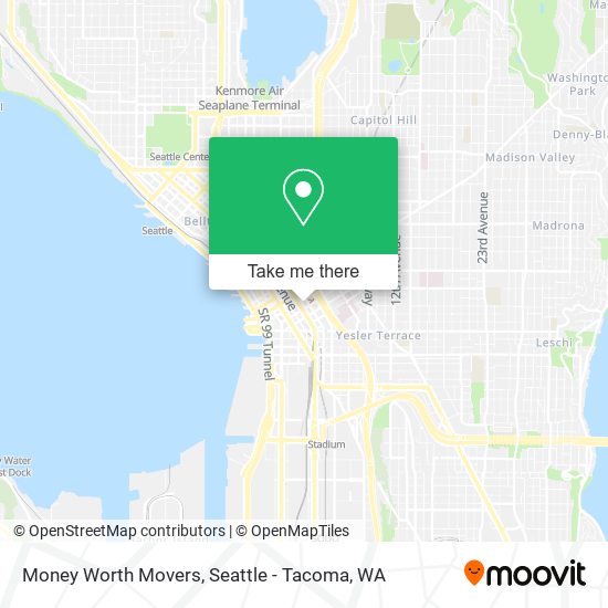 Mapa de Money Worth Movers